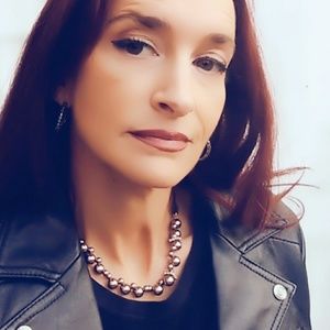 Designer J. Crew Ribbon Tied Pearl & Crystal Necklace